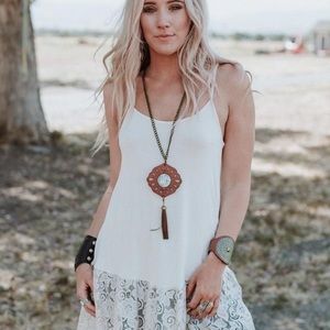 Three Birds Nest Ivory Lace Extender